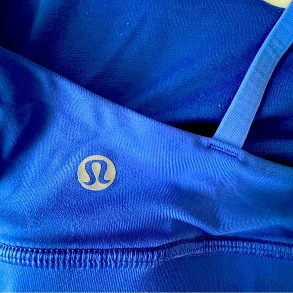 lululemon Energy Sports Bra, Sapphire Blue, Sprinkler, 10 - Picture 7 of 11
